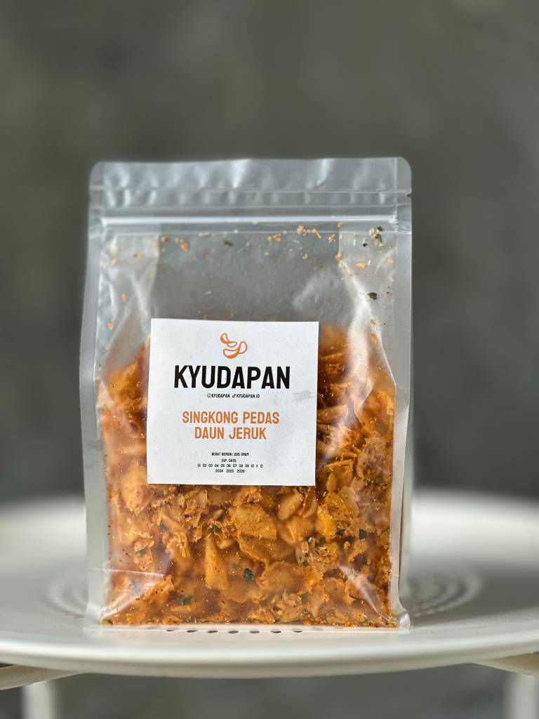 Keripik SIngkong Pedas Daun Jeruk